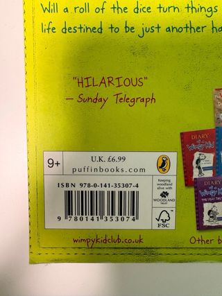 Pack de dos libros en inglés Wimpy Kid