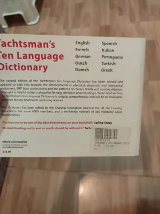 Diccionario náutico 10 idiomas
