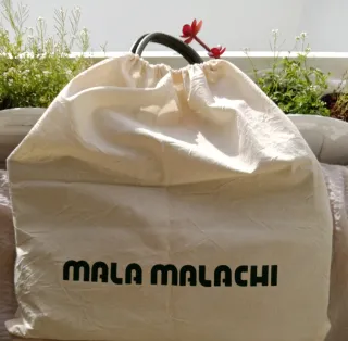 Bolso Malachi Piel Plateado