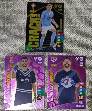 Panini Super Crack Iago Aspas + 2 Guantes de Oro