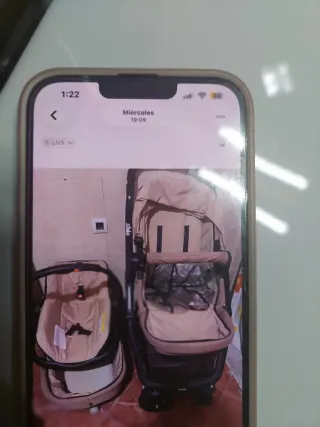 Carro de bebé 2 piezas
