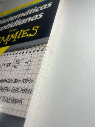 Matemáticas cotidianas para Dummies