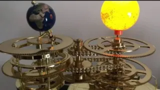 Sistema Solar Telurio, modelo mecanico a engranes
