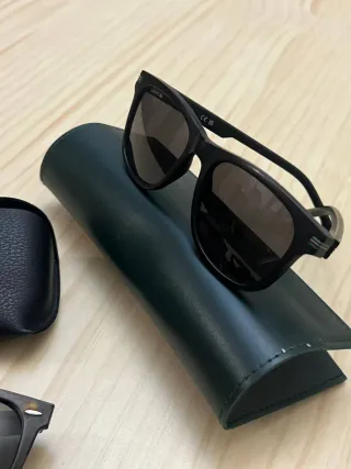 Gafas Lacoste y Ray-Ban Negras/Marrones