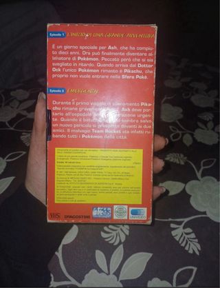 VHS Pokemon e Dragonball (Italiano)