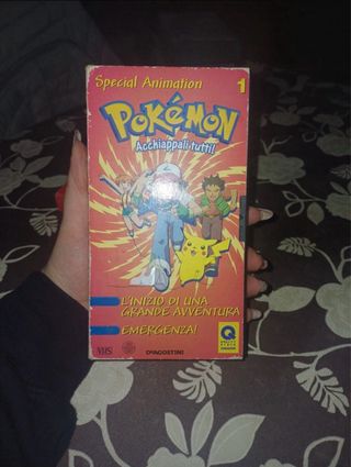 VHS Pokemon e Dragonball (Italiano)