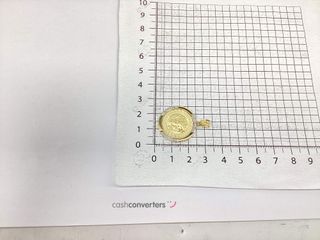 colgante oro 18k con circonita