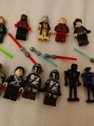 Lote Figuras Star Wars Compatible Lego
