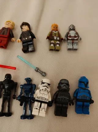 Lote Figuras Star Wars Compatible Lego
