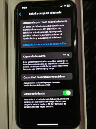 IPHONE XS Negro 64gb