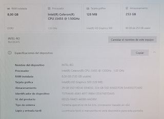 Intel NUC e monitor LED HDMI