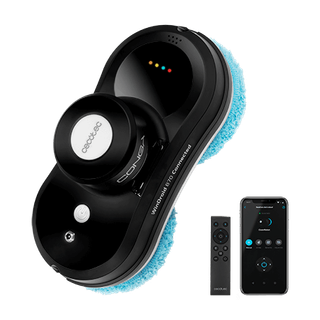 Cecotec Robot Limpiacristales Windroid 890 SprayWater Smart Connected. 90 W, 3 en 1: pulveriza, Limpia y Seca, App y Mando, Spray Automático, 4 Programas para dirigir Funciones y Recorrido