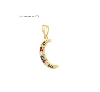 colgante oro 18k con piedra