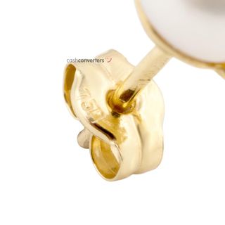 pendientes oro 18k con piedra con circonita