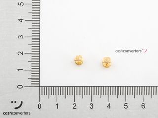 pendientes oro 18k con piedra