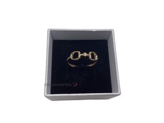 anillo oro 18k con circonita