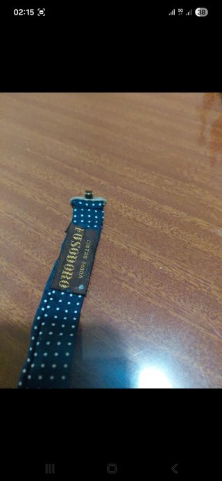 Papillon blu con pois bianchi