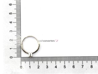 anillo oro 18k con piedra con diamante