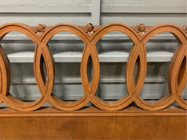 Cabecero y pie de cama vintage estilo neoclásico
