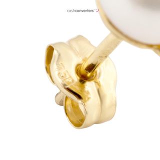 pendientes oro 18k con piedra con circonita