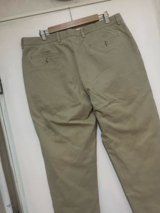 Pantalón Chino Burberry London Talla L Beige