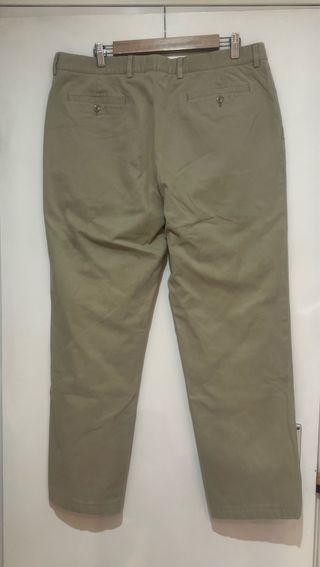 Pantalón Chino Burberry London Talla L Beige