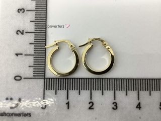 argollas oro 18k