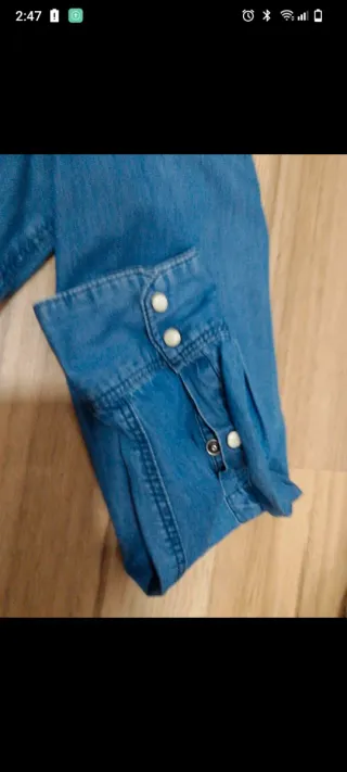 Camisa Vaquera Lefties Talla XL