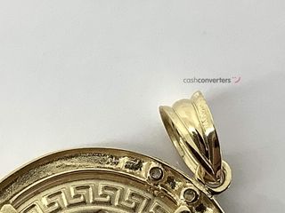 colgante oro 18k con circonita
