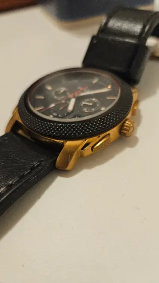 Reloj Fossil FS5120 Negro y Dorado