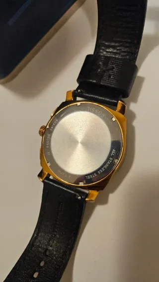 Reloj Fossil FS5120 Negro y Dorado