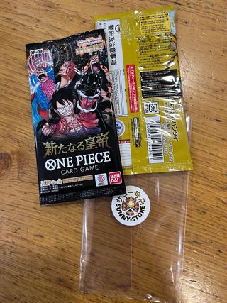 2 Boosters One Piece Card Game OP-04 e OP-09