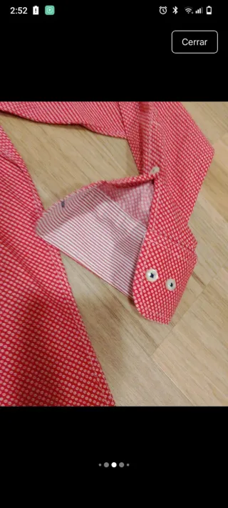 Camisa chico rosa talla XL