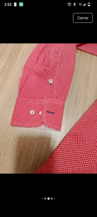 Camisa chico rosa talla XL