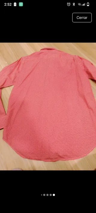 Camisa chico rosa talla XL