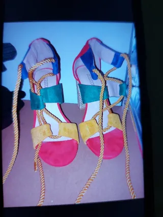 Lotto 6 paia di scarpe donna 35/36