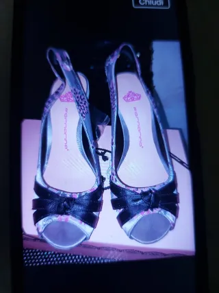 Lotto 6 paia di scarpe donna 35/36