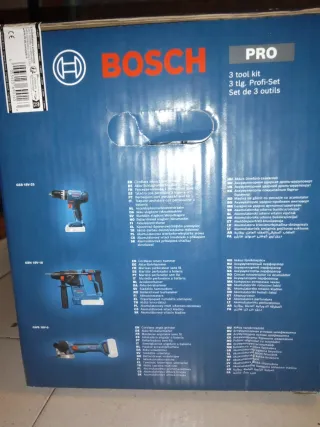 Kit 3 Herramientas Bosch 18V PRO