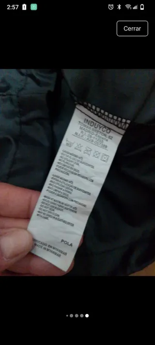 Chubasquero Chico Mito Talla M