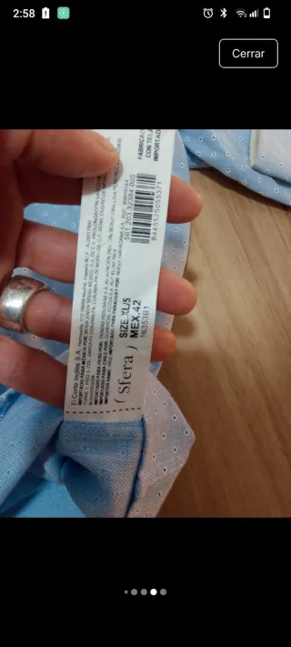 Camisa Sfera XL Estampada