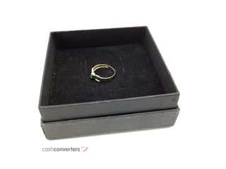 anillo oro 18k con piedra