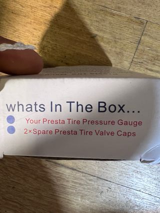 Manómetro de Pressão de Pneus de Bicicleta