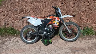 Rieju MRX Enduro Blanca y Naranja