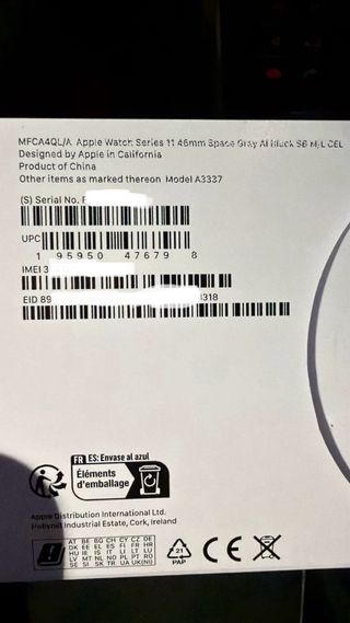 Apple Watch Series 11  De 46mm GPS+Celular Negro