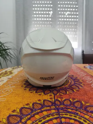 Casco Unik Abatible Talla XS Blanco