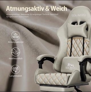 Silla Gaming SOLAVERO con Masaje