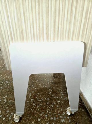 Minicuna de colecho en madera y blanco