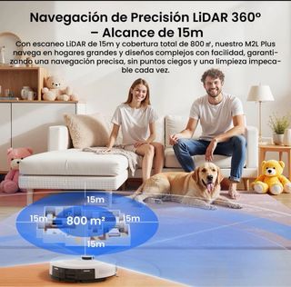 Lefant M2L Plus Robot Aspirador y Fregasuelos