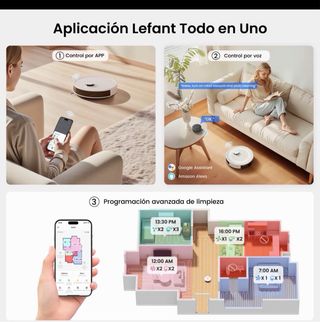 Lefant M2L Plus Robot Aspirador y Fregasuelos