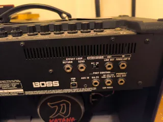 Amplificatore BossKatanaMKII 100 + Pedaliera GA-FC